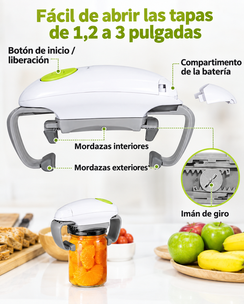 Abridor Eléctrico Automático de Tarros